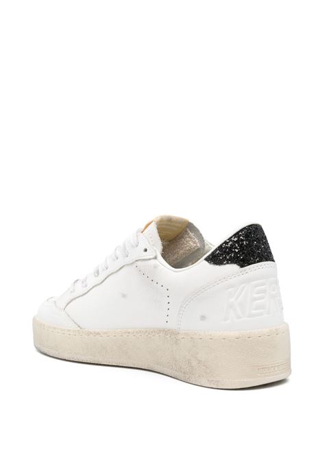 Sneakers Ballstar 2 in bianco e oro Golden goose - donna GOLDEN GOOSE | GWF00804F00696410471